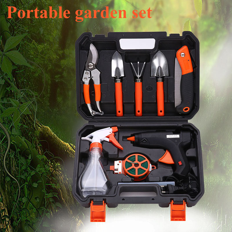 Hardware Electric Glue Gun Garden Flower Tool Set
