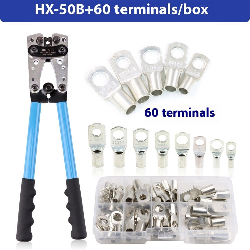 HX-50B Large Terminal Crimping Pliers