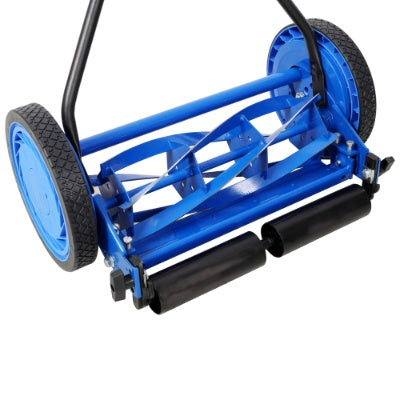 16in Push Lawn Mower, Push Reel Lawn Mower, Blue Color