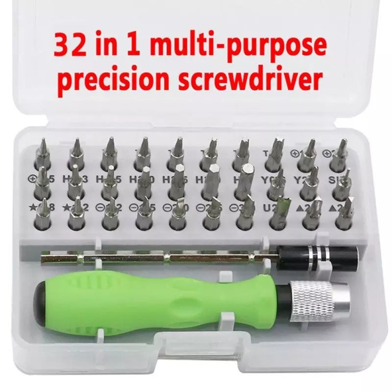 Household Hardware 32 In 1 Multi-function Bit Set