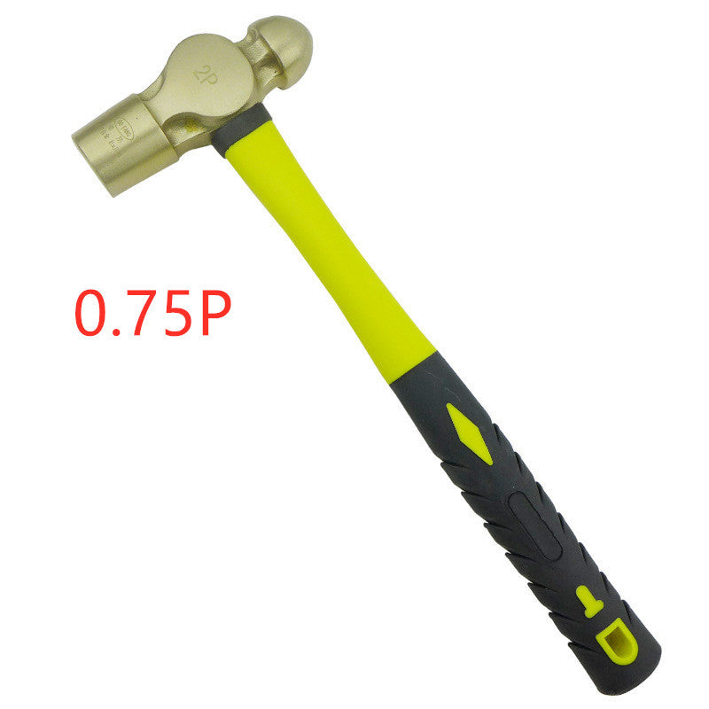 Hammer With Brass Handle