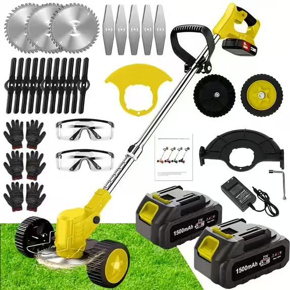 21V Electric Weed Trimmer Pro (2 Batteries)